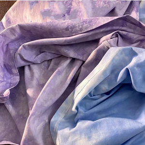 เสื้อยืดสตรีทแวร์เสื้อ Y2k เสื้อมัดย้อมพิมพ์ลายตัวอักษรแขนสั้นวินเทจฤดูร้อน - Product Image 5