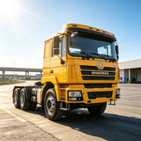 Truk Traktor Tugas Berat Shacman F3000 6x4 Bekas, Mesin Diesel Euro2, Kapasitas Muatan 41-50t untuk Transportasi Afrika