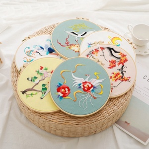 Hot Selling Embroidery for Adults Beginners Starter Cross Stitch Kit with Flower Pattern Stamped - Product Image 2