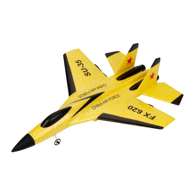 Electric Toy Glider Aircraft Model Fixed Wing RC Drone Plastic Remote Control Aircraft Model F620 Unisex