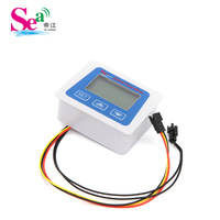 Compteur de débit numérique ZJ-LCD-S2 du fabricant chinois, totalisateur, capteur de débit à impulsions, alimentation par batterie/5V, affichage du débit d'eau