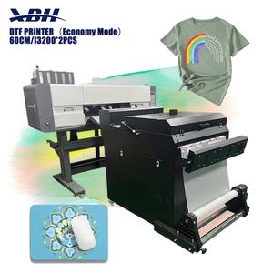 เครื่องพิมพ์ XBH 60 ซม. แบบ DTF สำหรับพิมพ์บนผ้าทุกชนิด เครื่องถ่ายโอนความร้อนอัตโนมัติ - Product Image 1