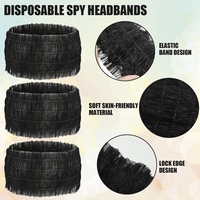 Bandeau spa jetable tissu non tissé doux stretch soins de la peau bandeau salon maquillage sauna essentiel