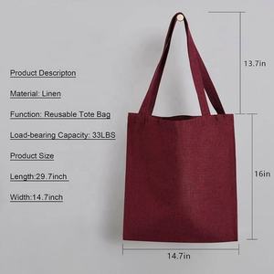 Sac fourre-tout en toile de coton écologique personnalisé avec logo imprimé, de haute qualité et à prix abordable, avec livraison gratuite - Product Image 4