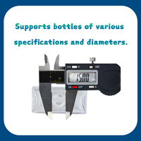 Machine à sertir manuelle pour flacons de parfum, outil de sertissage de bouchons de parfum en acier inoxydable, équipement de scellage pour flacons cosmétiques en verre