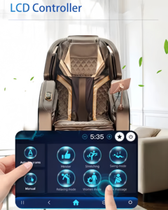 Silla de Masaje 4D de Cuerpo Completo con Tecnología SL-Track, Gravedad Cero, Control por Voz con IA, <span class=keywords><strong>Shiatsu</strong></span>, Bolsas de Aire y Terapia de Calor, Directo de Fábrica - Product Image 5