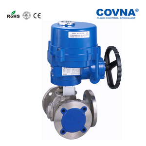 Vanne à boisseau sphérique électrique antidéflagrante Covna à commande manuelle marche/arrêt, conforme ANSI 150Lb 300Lb, avec fenêtre de 90 jours, type à commande automatique - Product Image 6