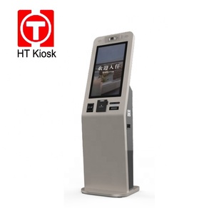 19 inch màn hình cảm ứng thông minh khách sạn kiosk kiểm tra và kiểm tra kiosk với thẻ tín dụng thanh toán thiết bị đầu cuối - Product Image 5