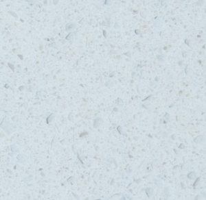 Hạt tinh thể màu trắng mịn đá thạch anh nhân tạo tấm thân thiện với môi trường không thấm nước Countertop tường/sàn cho khách sạn/phòng ngủ sử dụng - Product Image 2