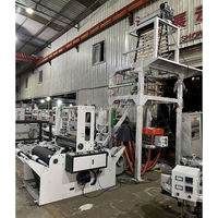Machine de soufflage de film à dégradation totale SJ-J50-800 pour PLA, PBAT, amidon de maïs, résine biodégradable, sacs vestes, sacs poubelles, film CE