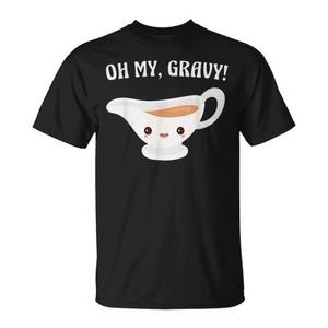 Camiseta Oh My Gravy Cute Kawaii con diseño de barco de salsa para el Día de Acción de Gracias - Product Image 1