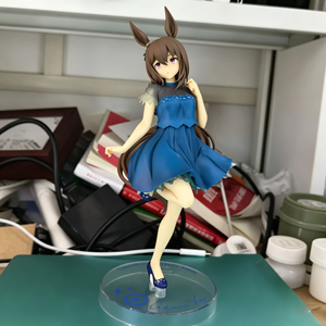 Vente en gros - Figurine d'anime officielle UmaMusume <span class=keywords><strong>Pretty</strong></span> <span class=keywords><strong>Derby</strong></span> Admire Vega Trio Try IT Dress Ver PVC - Collection originale en boîte - Product Image 6