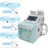 Appareil facial multifonctionnel à hydrogène et oxygène pour un nettoyage en profondeur des pores, un raffermissement de la peau et un aspect éclatant, outil de salon