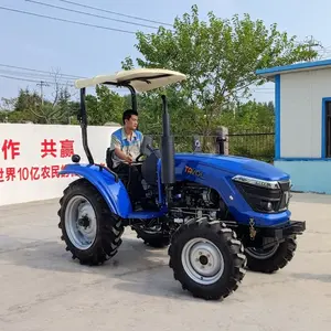 Mini tractores agrícolas con motor diésel, caja de cambios, precios de tractores con parasol, motor multifunción 2wd 4wd de 3 cilindros, 8 + 2 cambios