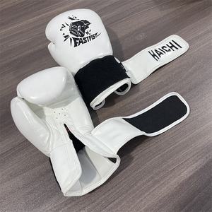 Rastrelliera per Guanti da Boxe da Palestra, Guanti MMA in Pelle PU Personalizzati, Guanti da Palestra Traspiranti con Design del Logo del Cliente - Product Image 3
