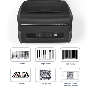 Warenlager-Inventar mobiler tragbarer drahtloser Etikettenaufkleber-Druck handgerät Android Barcode-Scanner PDA mit Software