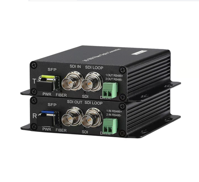 SD/HD/3G-SDI to optic converter transmitter and receiver for hd-sdi video converter equipment