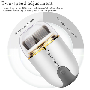 Cepillo de limpieza Facial de silicona recargable eléctrico giratorio de 360 grados con función de masaje profundo limpiador de cabello y cabeza - Product Image 3