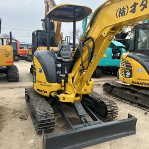 Excavadora de cadenas mini Komatsu PC35MR de segunda mano, excavadora usada de 3.5 toneladas, excavadora hidráulica PC30 PC35 PC40 en venta - Product Image 4