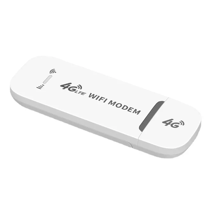 Carte réseau sans fil Version anglaise USB Dongle Car Wifi Hotspot 4G LTE Wifi Modem Haute Vitesse 150mbps OEM 1 Carte SIM Support