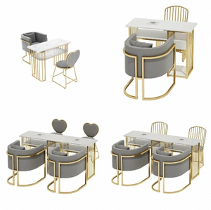<span class=keywords><strong>Table</strong></span> de manucure professionnelle avec aspiration, vente en gros usine, taille et couleur personnalisables - Product Image 1