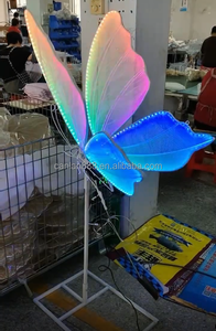 Lampada a Forma di <span class=keywords><strong>Farfalla</strong></span> Illuminata per Decorazioni Matrimoniali, Bestseller, con Telecomando, <span class=keywords><strong>Farfalla</strong></span> Automatica con Ali Colorate - Product Image 2
