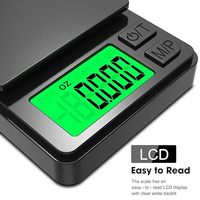 Mini balances électroniques haute 500g x 0.01g balance numérique de poche portable pour l'équilibre de bijoux en carat d'or