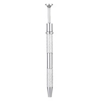 Mini Outil Professionnel Éponge Estompeuse à Ongles de 1 cm pour Dégradés, Petite Pince à Cheveux Carrée en Métal Solide pour Soin des Ongles