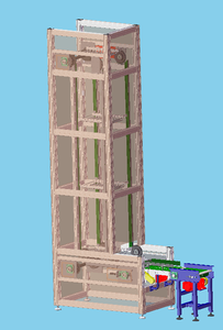 ลิฟต์กระดาษลูกฟูกแบบ Z, สายพานลำเลียงยกกระดาษลูกฟูกแบบเคลื่อนที่ขึ้นลง, ลิฟต์ยกกระดาษลูกฟูกแนวตั้งแบบเคลื่อนที่ขึ้นลง - Product Image 4