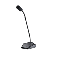 Pour Takstar MS-580 omnidirectionnel col de cygne Microphone de bureau 3.5mm Jack pour conférence debout discours réunions pour réunion