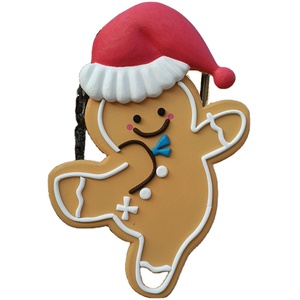 Estatua de Pueblo Navideño en Miniatura de Fibra de Vidrio Personalizada, Decoración Navideña, Escultura de FRP para Atrio de Centro Comercial, Interior - Product Image 1