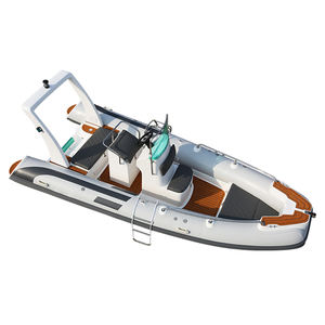 Haohai – coque en fibre de verre, <span class=keywords><strong>plancher</strong></span>, Hovercraft, canoë, bateau Rigide Gonflable, <span class=keywords><strong>Ponton</strong></span>, pédale, bateau côtelé avec Logo sur mesure - Product Image 4