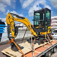 ENVÍO GRATUITO Mini Excavadora de 2 Toneladas con Motor Kubota, Certificación CE y EPA, Nueva Excavadora Hidráulica de 1 y 3.5 Toneladas en Venta