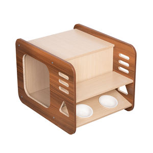 Casa para Gatos PB con Comedero de Porcelana Integrado, Diseño Moderno para Sala de Estar, Duradera y Transpirable, Venta al por Mayor de Fábrica - Product Image 4