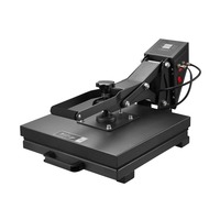 38Cm X 38Cm Pull-Out Sublimatie Flatbed T-Shirt Printer Warmteoverdracht Machine Met Hoge Druk Handmatige Pers.