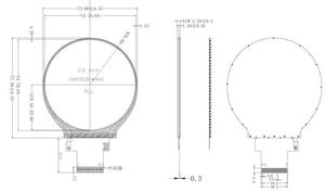 2.8 inch Vòng Màn hình <span class=keywords><strong>TFT</strong></span> 480*480 RGB <span class=keywords><strong>LCD</strong></span> <span class=keywords><strong>module</strong></span> IC st7701s cho đồng hồ thông minh <span class=keywords><strong>TFT</strong></span> <span class=keywords><strong>LCD</strong></span> <span class=keywords><strong>module</strong></span> hiển thị - Product Image 6