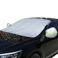 Penutup mobil lintas batas tahan salju musim dingin tahan salju Frostproof setengah fitur tahan debu dan tahan salju