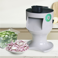 Promotion Hachoir Électrique Multifonctionnel pour Légumes, Coupe-Légumes, Trancheuse, Découpeuse de Frites et de Chips, Machine à Couper les Pommes de Terre avec Moteur
