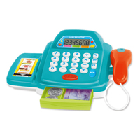 Jouets pour enfants : Caisse enregistreuse de supermarché amusante pour jeu d'imitation préscolaire, jouet domestique pour enfants, caisse enregistreuse POS