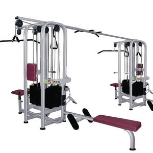 A061 Entrenador Multifuncional Equipo de Gimnasio 8 Estaciones <span class=keywords><strong>Gimnasion</strong></span> Multi 8 Station Machine Jungle Station Multi Jungle 8 Stacks - Product Image 1