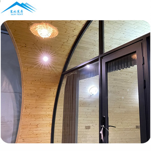 Tùy Chỉnh Mùa Đông Hình Dạng Vỏ Lều Glamping Khách Sạn Lều Cho Khu Nghỉ Mát - Product Image 5