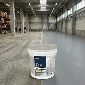 Revêtement de sol à base d'eau, séchage rapide, faible odeur, antidérapant, anti-poussière, imperméable, résistant à l'abrasion, pour sols d'usine et d'entrepôt - Product Image 1