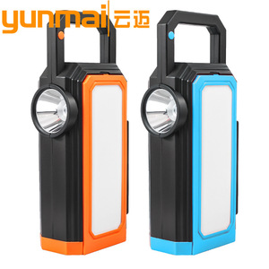 Solar Powered Camping <b>Light</b> 1500mAh LED Built-in <b>Battery</b> Outdoor Hiking Portable Lantern With Hook And Indicator - Product Image 4
