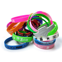 Bracelet en silicone personnalisé à logo, promotionnel, souple, étanche, style religieux, sérigraphié – Offre spéciale