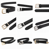 Boucles de ceinture pour hommes d'affaires, logo gravé sur mesure, alliage de zinc, métal résistant à la rouille, anti-rayures, pour ceinture en cuir