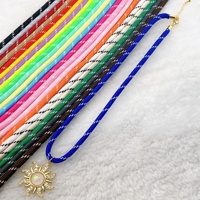 Cordón de Colores YML&5MM para Collares, Múltiples Colores Disponibles, DIY para Colgantes, Accesorio Casual para Collares, Personalización Disponible