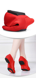 <span class=keywords><strong>Scarpe</strong></span> <span class=keywords><strong>da</strong></span> Jazz con Tacco Basso all'Ingrosso, Nere, Rosse, Cammello, <span class=keywords><strong>Scarpe</strong></span> <span class=keywords><strong>da</strong></span> Allenamento Basse, Sneakers per Insegnanti di Danza, Donna - Product Image 4