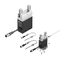 Pinza Eléctrica Motorizada EHPS-16-A FESTO de Dos Dedos, 24V, con Servomotor, Tipo Robótico Paralelo