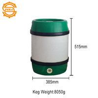 2L 3.6L 4L 5L 10L Acier Inoxydable Homebrew Bière Boisson Mini Bière Baril Fût avec LOGO Gratuit Personnalisé