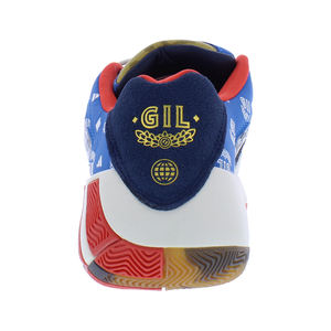 Adidas Agent Gil Restomod Baskets Unisexe Taille 10 Bleu Marine Collège Doublure en Maille Chaussures de Marche Tendance Rehaussantes - Product Image 5